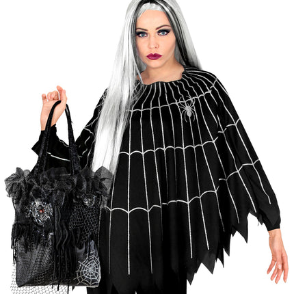 Widmann SRL Handtasje gothic heks spinnen