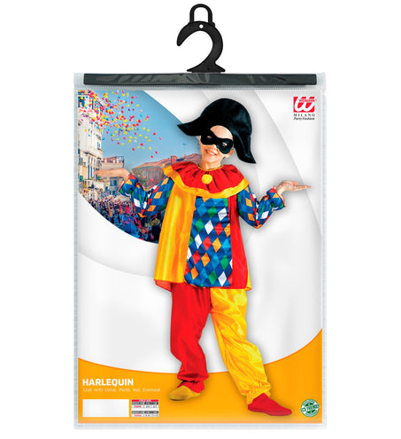 Widmann SRL Harlekijn kostuum Thomas kind