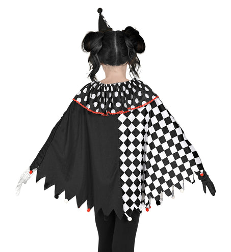 Widmann SRL Harlekijn poncho kinderen