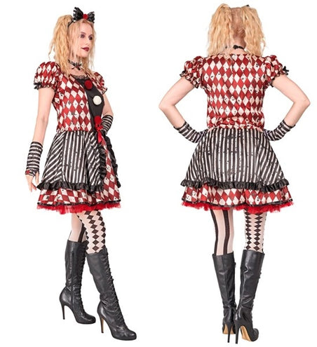 Widmann SRL Harlekijn pop kostuum Luukie