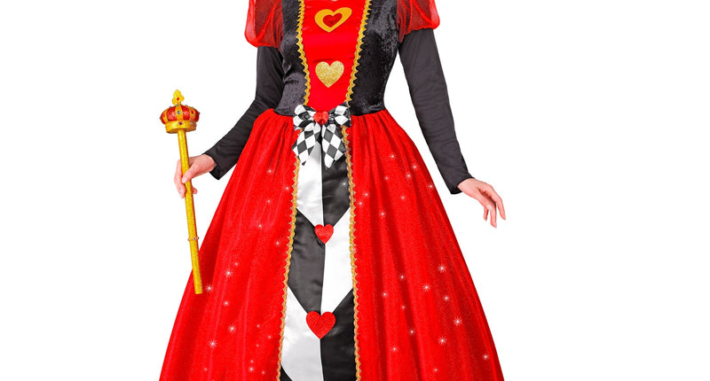 Widmann SRL Harten koningin kostuum dames