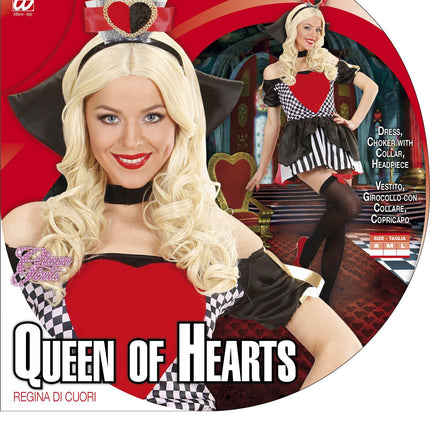 Widmann SRL Hartenkoningin kostuum Jantine