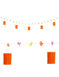 Widmann SRL Hawaiaanse slinger met lantaarns