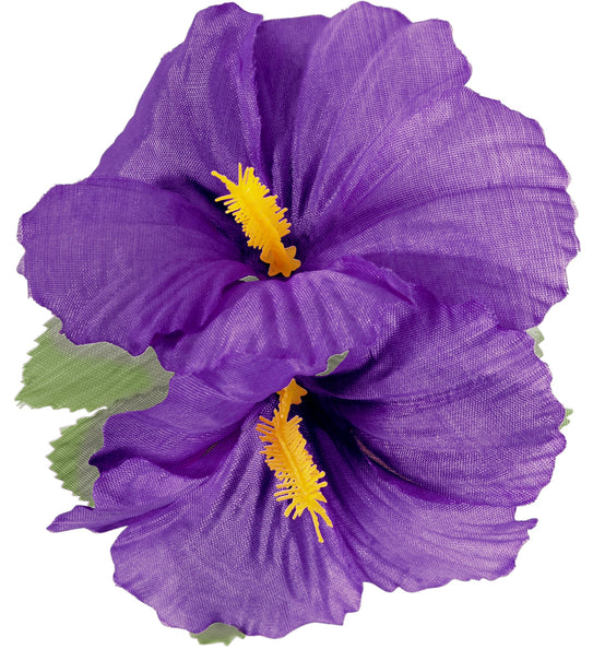 Widmann SRL Hawaii bloem haarclip paars