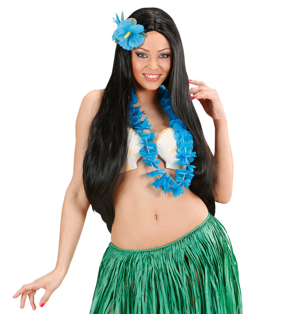 Widmann SRL Hawaii krans licht blauw