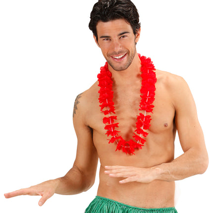 Widmann SRL Hawaii krans rood