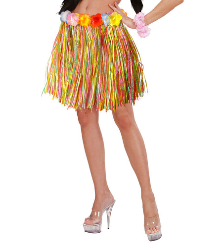 Widmann SRL Hawaii rok kort meerkleurig