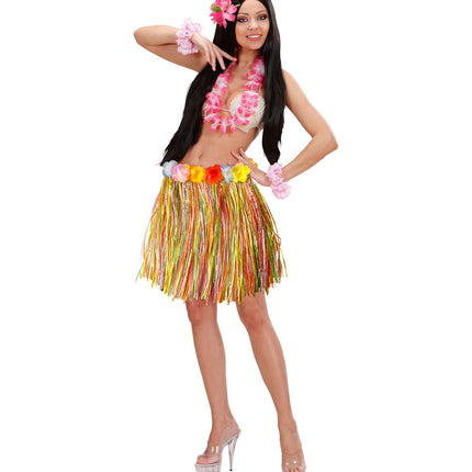 Widmann SRL Hawaii rok kort meerkleurig