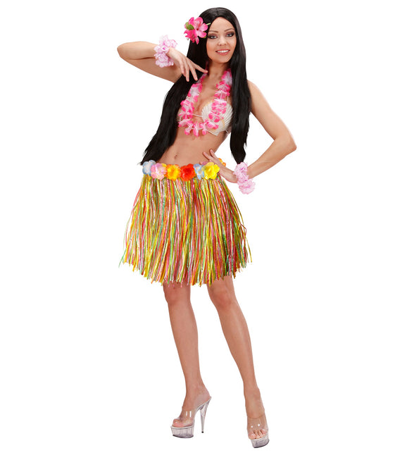 Widmann SRL Hawaii rok kort meerkleurig