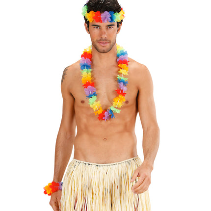 Widmann SRL Hawaii set regenboog