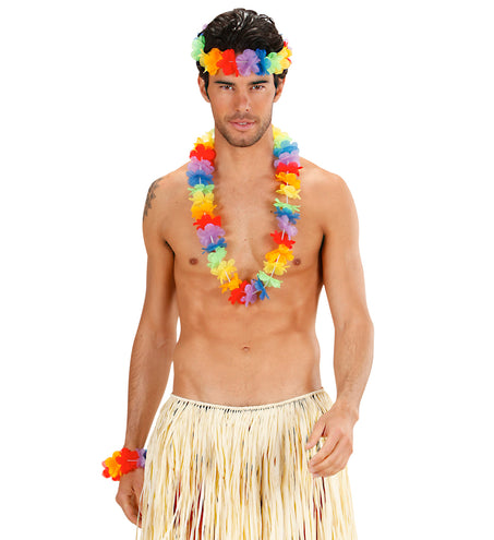 Widmann SRL Hawaii set regenboog