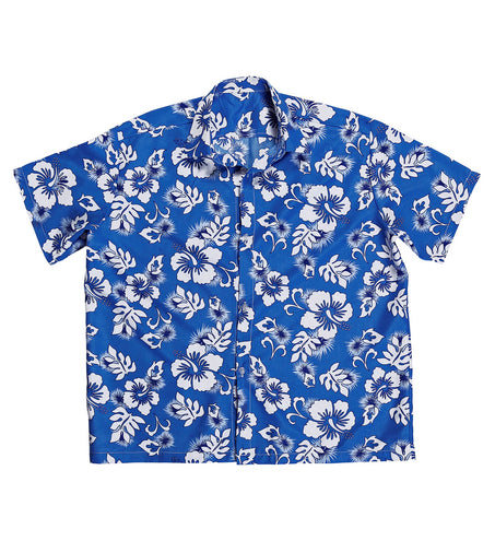 Widmann SRL Hawaii shirt blauw tropical Danny