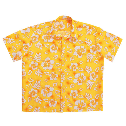Widmann SRL Hawaii shirt geel tropical Danny