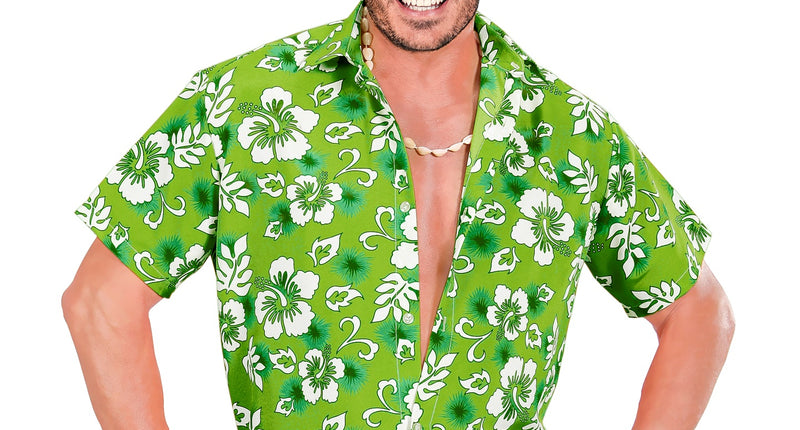 Widmann SRL Hawaii shirt groen tropical Danny