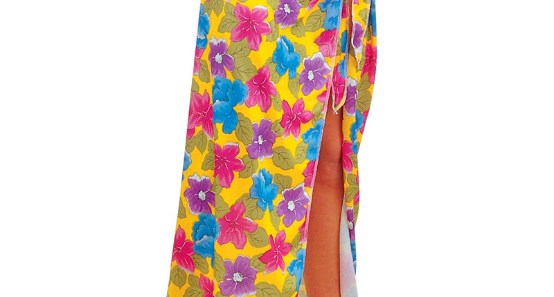 Widmann SRL Hawaiiaanse Pareo rok geel