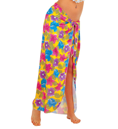 Widmann SRL Hawaiiaanse Pareo rok geel