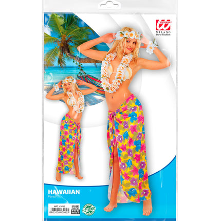 Widmann SRL Hawaiiaanse Pareo rok geel