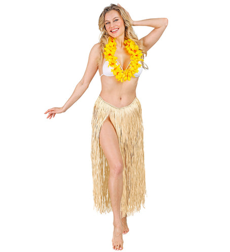 Widmann SRL Hawaiirokje naturel lang volwassenen