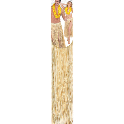 Widmann SRL Hawaiirokje naturel lang volwassenen