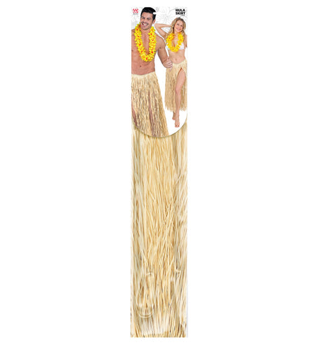 Widmann SRL Hawaiirokje naturel lang volwassenen