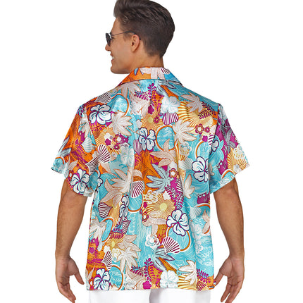 Widmann SRL Hawaiishirt flowers multi