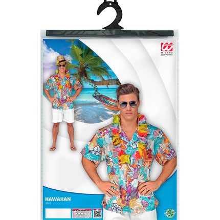 Widmann SRL Hawaiishirt flowers multi