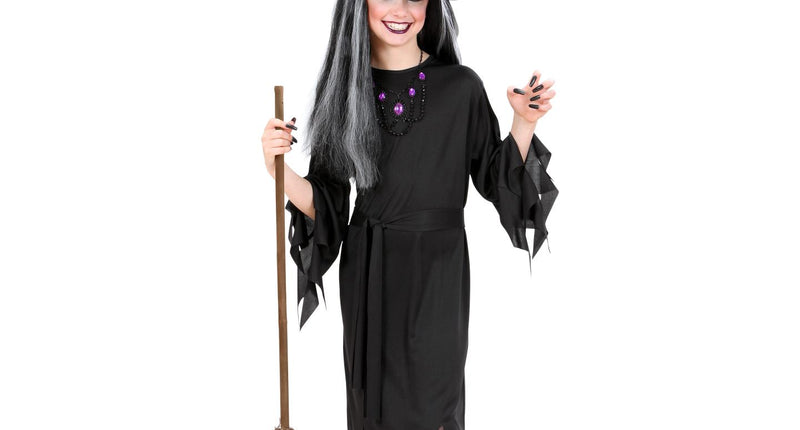 Widmann SRL Heks jurk kind zwart