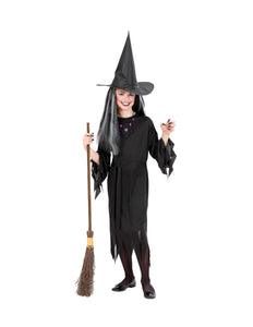 Widmann SRL Heks jurk kind zwart
