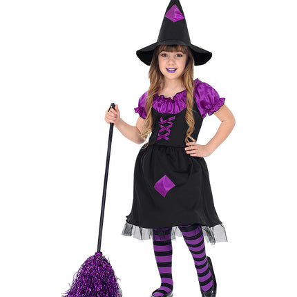 Widmann SRL Heksen jurk Fleur meisje