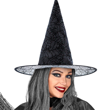 Widmann SRL Heksenhoed met kanten randen