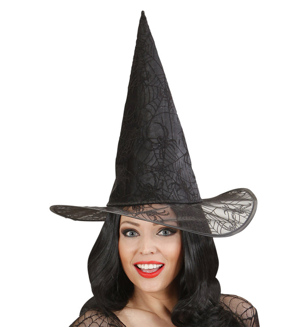 Widmann SRL Heksenhoed met kanten randen