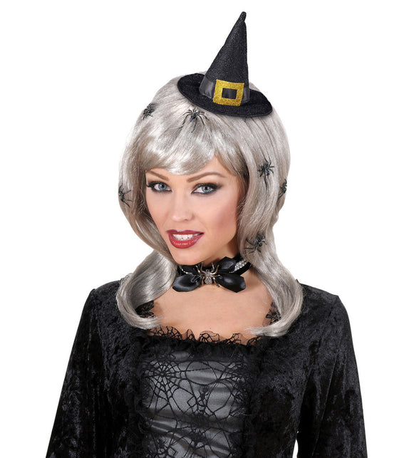 Widmann SRL Heksenhoed mini op haarband