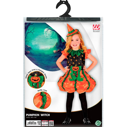 Widmann SRL Heksenjurk pompoenie