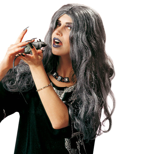 Widmann SRL Heksenpruik Crudelia grijs