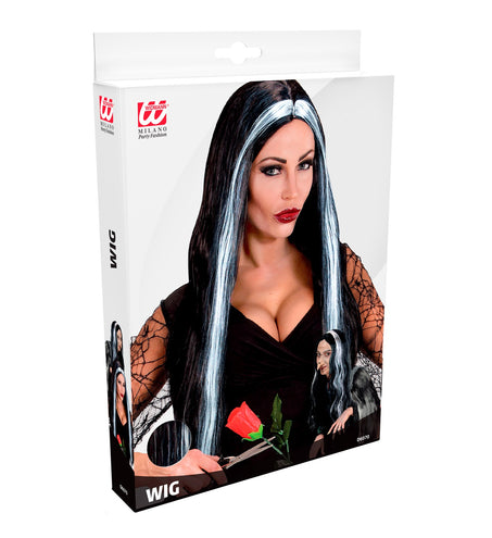 Widmann SRL Heksenpruik Mortisia grijs