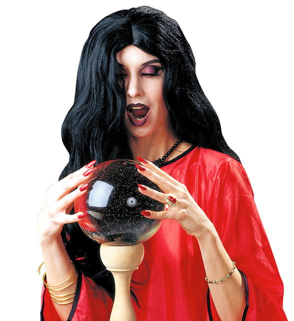 Widmann SRL Heksenpruik zwart Amelia