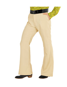 Widmann SRL Heren disco broek jaren 70 beige