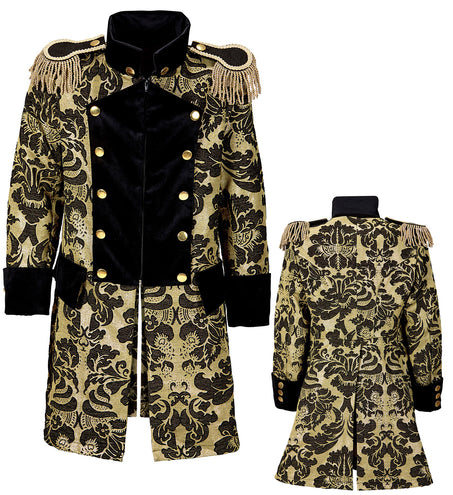 Widmann SRL Heren show Frack jas in zwart en goud