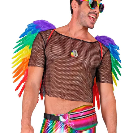 Widmann SRL Heuptas regenboog holografisch Pim