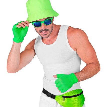 Widmann SRL Heuptasje pailletten neon groen