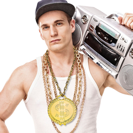 Widmann SRL Hiphop Dollar ketting