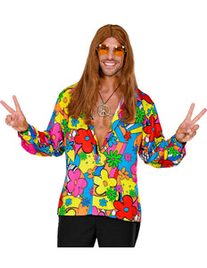 Widmann SRL Hippie blouse bloemen heren