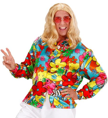 Widmann SRL Hippie blouse bloemen heren