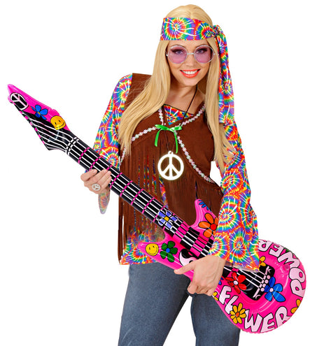 Widmann SRL Hippie gitaar opblaasbaar