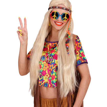 Widmann SRL Hippie ketting peace Pearl