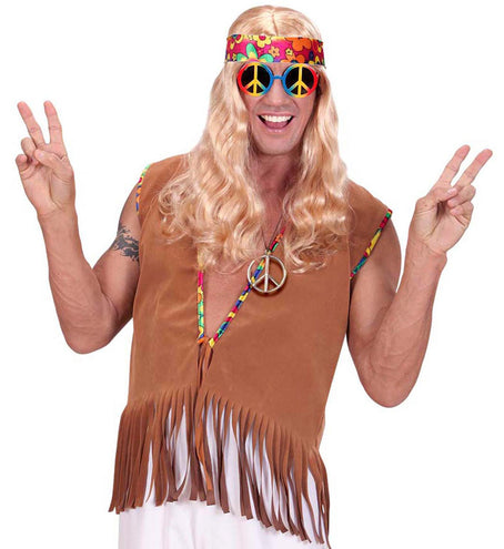 Widmann SRL Hippie ketting peace Pearl