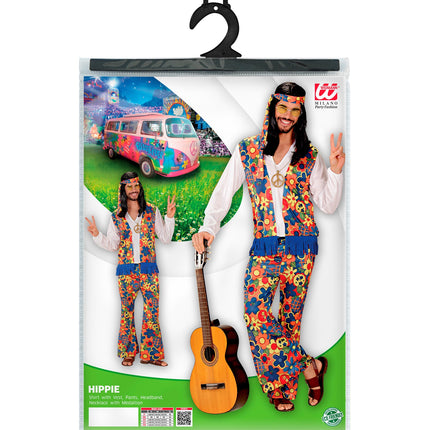 Widmann SRL Hippie kostuum Flowers