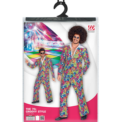 Widmann SRL Hippie kostuum jaren 70