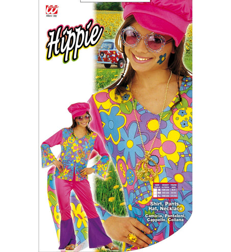 Widmann SRL Hippie kostuum Lisa kind