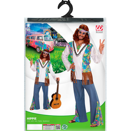 Widmann SRL Hippie kostuum Ron